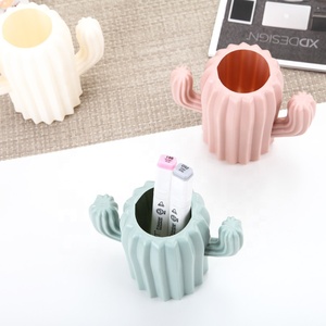 Creative Student Office Multi-functional Fashion Storage tank Storage Box Pen <strong>Holder</strong> <strong>Lovely</strong> Cactus Pen <strong>Holder</strong> - Product Image 5
