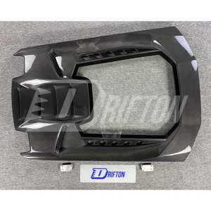 Couvre-moteur arrière en fibre de carbone sèche de style Performante pour Lamborghini Huracan 2014-2025 - Product Image 2