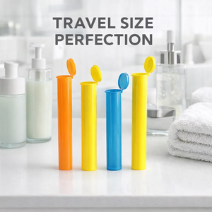 Impression de logo personnalisé, tubes en plastique Dube de 109 mm, tubes à ouverture facile résistants aux enfants, tube <span class=keywords><strong>J</strong></span> - Product Image 1