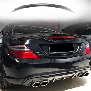สปอยเลอร์หลังรถยนต์ StarNav สำหรับ Mercedes Benz SLK SLC R172 ปี 2011-2019 ฝาครอบสปอยเลอร์ท้ายรถยนต์ อุปกรณ์ตกแต่งป้องกัน - Product Image 1