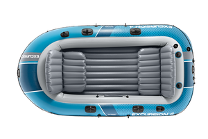 INTEX 66324 <span class=keywords><strong>Excursion</strong></span> <span class=keywords><strong>4</strong></span> Bootsset Outdoor-Sport Aufblasbares Wasser-Angelboot Tragbares Faltbares Aufblasbares Kajak Pesca - Product Image 3
