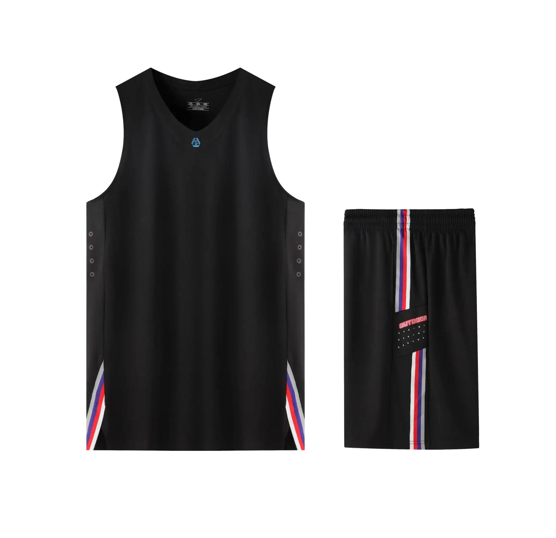 Großhandel Custom Basketball Bekleidung Neueste Basketball Trikot und Shorts Design Sublimation Reversible Basketball Uniform Jersey