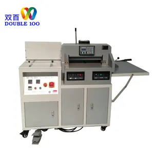 Double 100 One Stop Service Manufacturer All In One St-6Z Hot Press Wedding Photobook Photo Album Making Machine