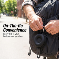 Étui de montre intelligente en EVA imperméable avec logo personnalisé, pochette zippée, sac de rangement semi-rigide portable pour les voyages en extérieur, montres intelligentes