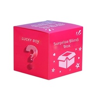 Boîte d'emballage vide personnalisée pour boîte surprise de dessins animés, vente en gros