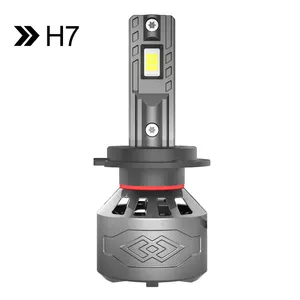 Foco redondo para coche, Bombilla de 20000Lm, foco Led para motocicleta, halógeno V, moda Uk