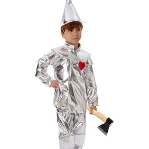 Disfraz <span class=keywords><strong>de</strong></span> Wizard <span class=keywords><strong>Oz</strong></span> Tin Man para niños, nuevo vestido estampado para niños y niñas para fiestas <span class=keywords><strong>de</strong></span> cumpleaños, vacaciones <span class=keywords><strong>de</strong></span> Carnaval - Product Image 2