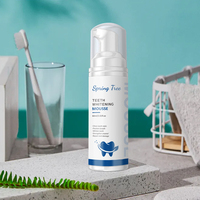 Mousse blanchissante pour les dents, non toxique, confortable, nettoyage dentaire à court terme, hygiène buccale brillante, blanchiment dentaire, élimination des taches