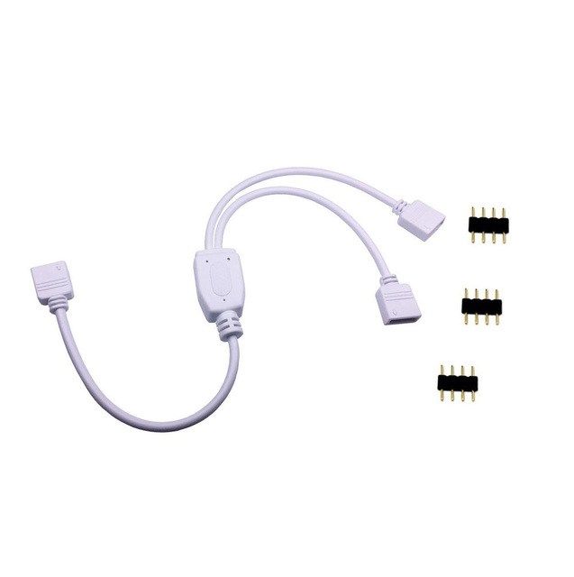 Motherboard RGB Splitter, 12V 4Pin RGB / 5V 3Pin HUB Transfer Extension Cable for M/B ASUS GIGABYTE MSI