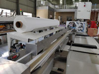 Machine de découpe de rouleaux de papier toilette géants de haute qualité, contrôlée par PLC industriel, avec moteur à engrenages de 15 kW, pompe et roulement 380 V