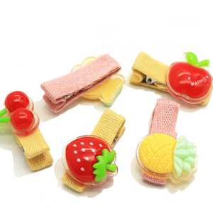 Nouveau Style De Fruits En Résine Épingles à <span class=keywords><strong>Cheveux</strong></span> Barrettes De <span class=keywords><strong>Cheveux</strong></span> En Plastique Bébé Pinces À <span class=keywords><strong>Cheveux</strong></span> <span class=keywords><strong>pour</strong></span> Enfants Ananas Fraise <span class=keywords><strong>Banane</strong></span> Cerise - Product Image 1