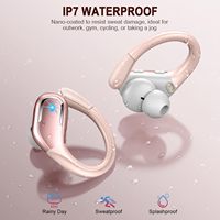 Écouteurs intra-auriculaires TWS sans fil les plus vendus avec son stéréo pour le sport et les jeux, écouteurs BX29, étanches IPX7