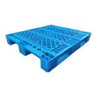 Palette Euro en plastique UGET à entrée 4 voies, simple face, pour la logistique, compatible chariot élévateur, modèle 1210, capacité 1500 kg, dynamique