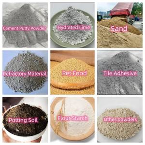 고품질 10-50kg 밀가루 쌀 계량기 반자동 분말 과립 크라프트 종이 밸브 백 계량 충전기 - Product Image 4