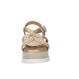รองเท้าส้นเตารีด Stonefly Donna สีเบจทอง ส้นสูง 5 ซม. ไซส์ 39 - Product Image 3