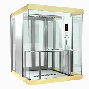 Energy Conservation Home Lift Elevator Small Electrical Lift Machine Traction System Villa Elevator