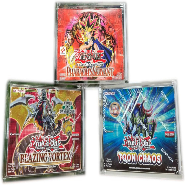 Factory-Customized Acrylic Booster Box Display with Sliding Magnetic Cover 5mm Thick Transparent Portable & Lightweight