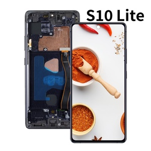 หน้าจอ LCD โทรศัพท์มือถือ OEM สำหรับ Samsung S10 Lite จอแสดงผลสำหรับ Samsung Galaxy S10 Lite จอเปลี่ยนสำหรับ Samsung S10 Lite - Product Image 1