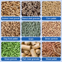 Machine à granulés d'aliments pour animaux JINGLAI 125 pour usage domestique, granulateur d'aliments pour animaux 5,5 kW, vente en gros directe d'usine, faible MOQ