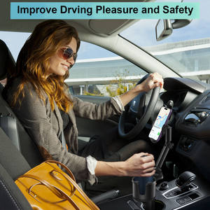 Wohefu ที่วางโทรศัพท์<span class=keywords><strong>ใน</strong></span>รถแบบ2 in 1พร้อมฐานขยายได้ปรับได้ที่ยึดโทรศัพท์มือถือสำหรับ iPhone - Product Image 6