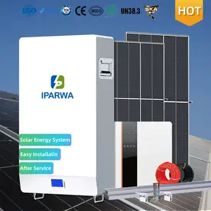 IPARWA האחרון סגנון 10kw שמש מערכת 5 קוט"ש ערכת מחיר מערכת בבית שמש 1kw שמש רשת מערכת עבור וילה