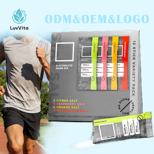 Mezcla de Bebida Electrolítica Sin Azúcar, 1000mg de Sodio, 200mg de Potasio, 60mg de Magnesio, 4 Sabores, Paquete Variado, <span class=keywords><strong>Keto</strong></span>, OEM/ODM, Marca Privada - Product Image 1