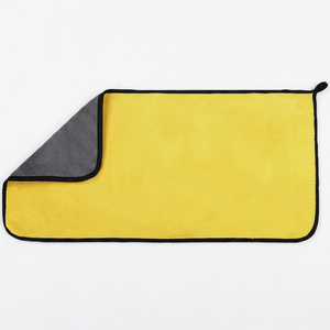 Serviette de séchage pour voiture en microfibre 40x60cm, très absorbante, séchage rapide, serviette de lavage en microfibre - Product Image 1