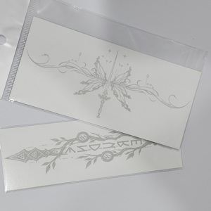 Herbal Juice Semi Permanent <b>Tattoo</b> Stickers Eco Friendly Waterproof <b>Paper</b> Face Arm Hand Custom Long Lasting 15 Days - Product Image 6