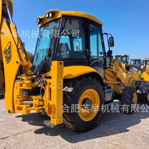 Chargeuse-pelleteuse JCB 3CX d'origine importée, à deux têtes, avec godet multifonctionnel, transmission intégrale, tout-terrain, double usage, installation - Product Image 3