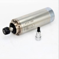 Fraiseuse CNC à grande vitesse 24000 tr/min, 220V/380V monophasée, refroidie par eau, avec mandrin ER20 et efficacité IE2