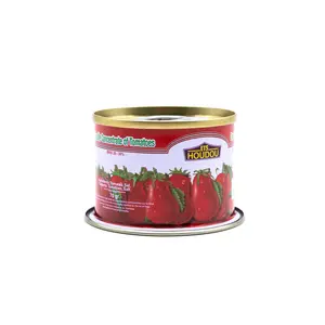 中国厂家直销小容量迷你锡罐，内部白色涂层，用于番茄酱果酱罐头