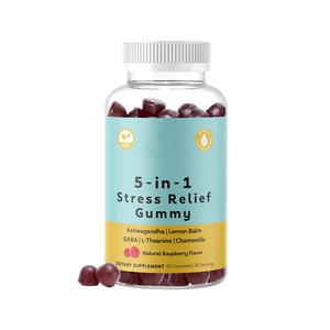 Capsules OEM ODM Maca Ashwagandha pour le soulagement du stress et le soutien immunitaire, antioxydant efficace, bonbons énergétiques pour adultes - Product Image 1