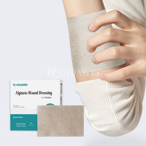 नीम नॉन-स्टिक पेडिंग कैल्शियम शैनेट घाव ड्रेसिंग 4 "x 4" पैच 5 व्यक्तिगत स्टेरिल पैड नरम और अत्यधिक मुक्त नमूना - Product Image 5