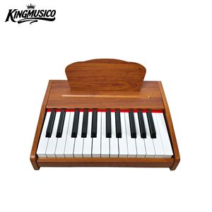 <span class=keywords><strong>Piano</strong></span> en bois portable à 25 touches pour enfants, clavier d'orgue électronique mignon à touches standard populaires pour l'éducation musicale des enfants - Product Image 1