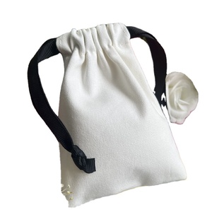 Sac à cordon multi-tonalités sur mesure, petit sachet de présentation, pochette à bijoux pour l'emballage de bijoux en détail - Product Image 1
