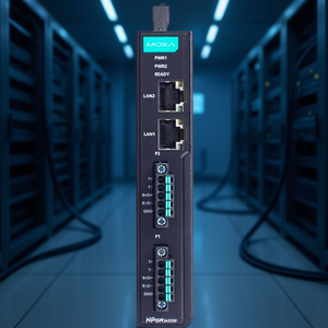 Servidor de Dispositivos Ethernet Moxa NPort IA5250, 2 Puertos Seriales, Modelo Industrial IoT 141304, Taiwán - Product Image 3