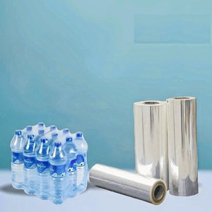 Película retráctil personalizada al por mayor utilizada para el envasado de bebidas para facilitar el transporte y almacenamiento. Película retráctil para botellas de agua mineral. - Product Image 2