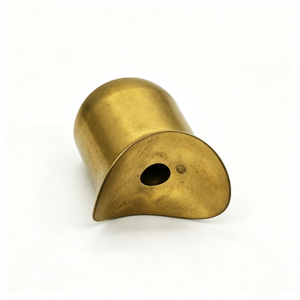 Connecteur de refroidissement liquide sur mesure en laiton usiné CNC, nickelé poli, pour serveur et centre de données OEM - Product Image 1