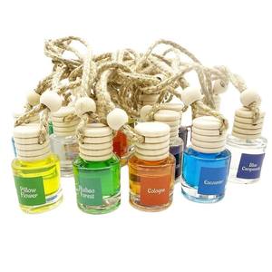 TikTok Viral Social Media Style Light Luxury Decorative Glass Rearview Mirror Hanging Aromatherapy <strong>Diffuser</strong> <strong>Car</strong> Perfume Pendant - Product Image 3
