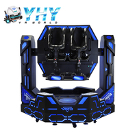 Simulateur VR 9D VR 1080 Iron Warrior 720 Rotation Réalité Virtuelle Montagnes Russes 2 Places Chaise de Cinéma VR