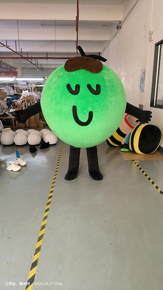 Inflatable Coconut Advertising Air Model Green Round Cartoon Mascot ...