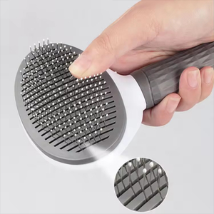 Cepillo portátil para eliminar el pelo de mascotas, cepillo de limpieza con mango largo, cepillo para el cuidado de mascotas - Product Image 4