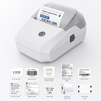Label Barcode Termal Portabel untuk Printer 2 Inci ESC/POS Tersedia untuk Penggunaan Komersial Pencetakan Label Harga Supermarket