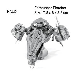 หมวกมาสเตอร์ชีฟจากเกม 3D Halo แบบโลหะ ตัวต่อแบบสามมิติ ของเล่น DIY ระดับนักสะสม 5 ดาว 50 ชิ้น ประกอบได้ภายใน 3 ชั่วโมง - Product Image 6