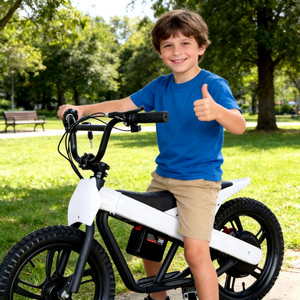 Bicicleta Eléctrica Deportiva NLX <span class=keywords><strong>K2</strong></span> Económica, Bicicleta Urbana de 48V 350W con Llantas Gruesas de 16 Pulgadas, Mini Bicicleta para Niños, Velocidad Máxima <40km/h - Product Image 6