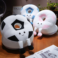 Bantal Tidur Sutra Es Sepak Bola, Bantal Plush, Mainan Anak Laki-laki, Hadiah Ulang Tahun Plush, Bantal Busa Memori, Sesuaikan Mainan Apa Pun