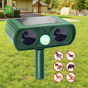 เครื่องไล่สัตว์ด้วยคลื่นอัลตราโซนิกพลังงานแสงอาทิตย์สำหรับกลางแจ้ง ไล่สุนัข ไล่นก - Product Image 4