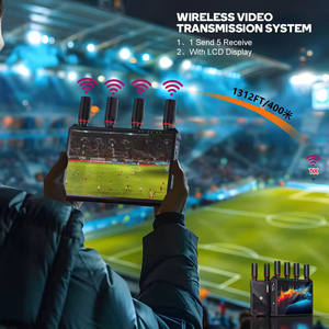 Transmisor y Receptor de Video Inalámbrico HDM de 7 Pulgadas con Alcance de 400 Metros para Eventos en Interiores y Exteriores, Compatible con 1 Transmisor y 5 Receptores - Product Image 5