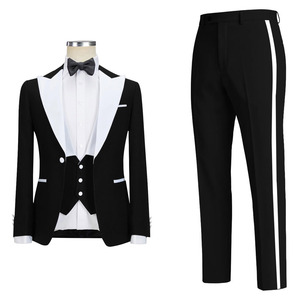 Good Quality Men Formal 3 Pieces Tuxedo <b>Suit</b> Wholesale Rate Business Coat and Pants Set Wedding Party Men's Pant Coat <b>Suits</b> - Product Image 1