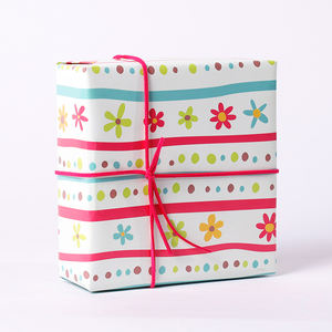 Factory Birthday Custom Gift Wrapping Paper Gift Paper 50*70 cm Paper Packaging - Product Image 4